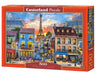 Castorland - Streets Of Paris - 500 Stukjes