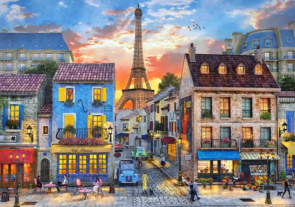 Castorland - Streets Of Paris - 500 Stukjes