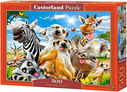 Selecta - Castorland Legpuzzel African Selfie 500st.