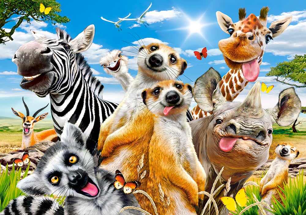Selecta - Castorland Legpuzzel African Selfie 500st.