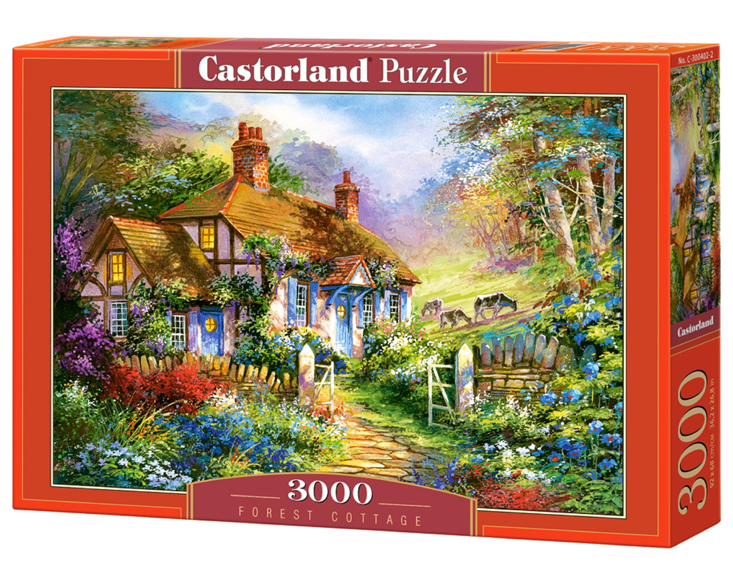 Castorland C-300402-2 Puzzel, kleurrijk