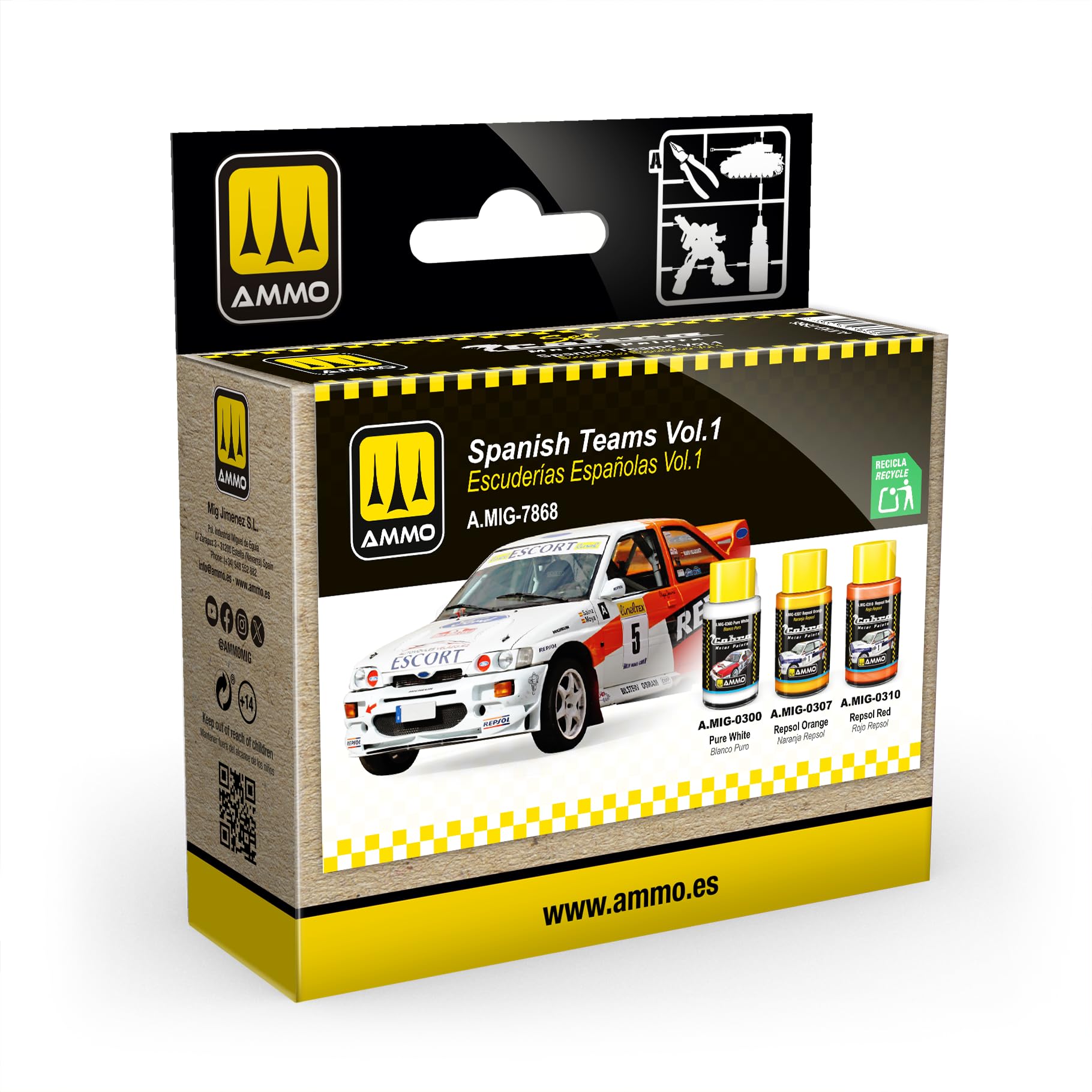 AMMO by MIG Cobra Motor Spanish Teams Vol.1 Set (3 ct