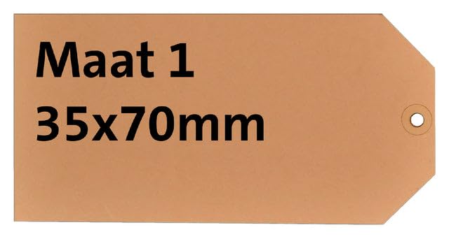Quantore - Kartonnen Label 1000st.
