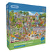 Gibsons Beachcomber's Garden 250XL Piece Jigsaw Puzzle | Beautiful Colourful Jigsaw Extra Large Piece Puzzle for Adults | Sustainable Premium 100% Recycled Board Great Gift for Adults Gibsons Games