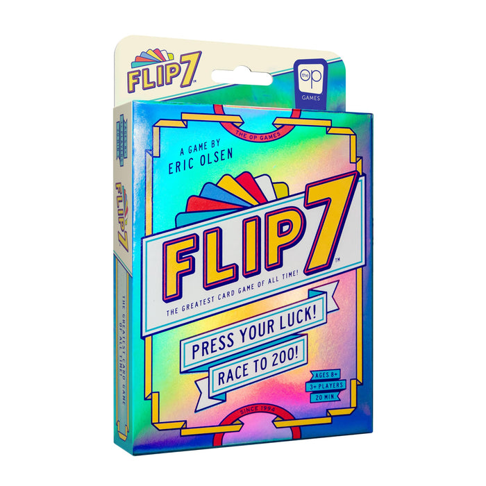 USAopoly | Flip 7 | Party Card Game | Ages 8+ | 3+ Players | 20 Minutes Playing Time