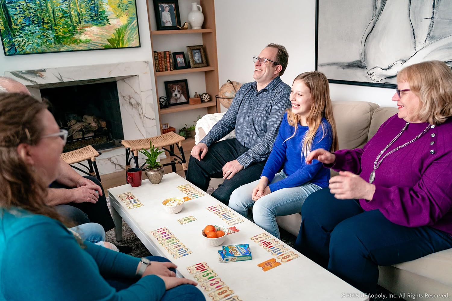 USAopoly | Flip 7 | Party Card Game | Ages 8+ | 3+ Players | 20 Minutes Playing Time