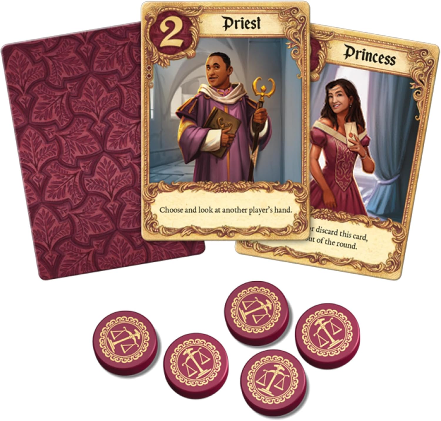 Z-Man Games | Love Letter - Eco-Friendly | Family Card Game | Ages 10+ | 2-6 Players | 20 Minutes Playing Time