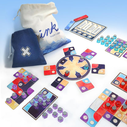Final Score Games | Ink | Board Game | Ages 8+ | 1-4 Players | 30-45 Minutes Playing Time