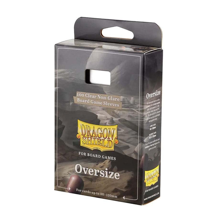 Dragon Shield Board Game Sleeves | Non-Glare Card Sleeves for Tabletop Games | Durable, Smooth Shuffle Feel & Acid-Free, Compatible with Gloomhaven, Wingspan & More | Oversize - 1 Pack