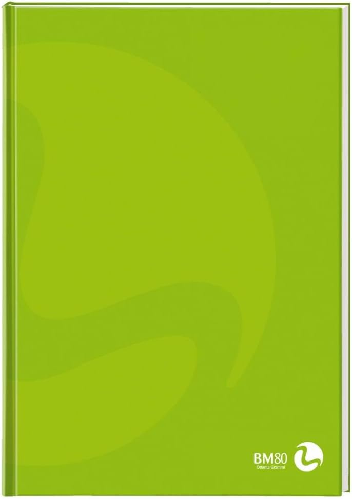 BM 0105366 - QUADERNO Cartonato A5 80gr 96fg+1 1rigo Color 80