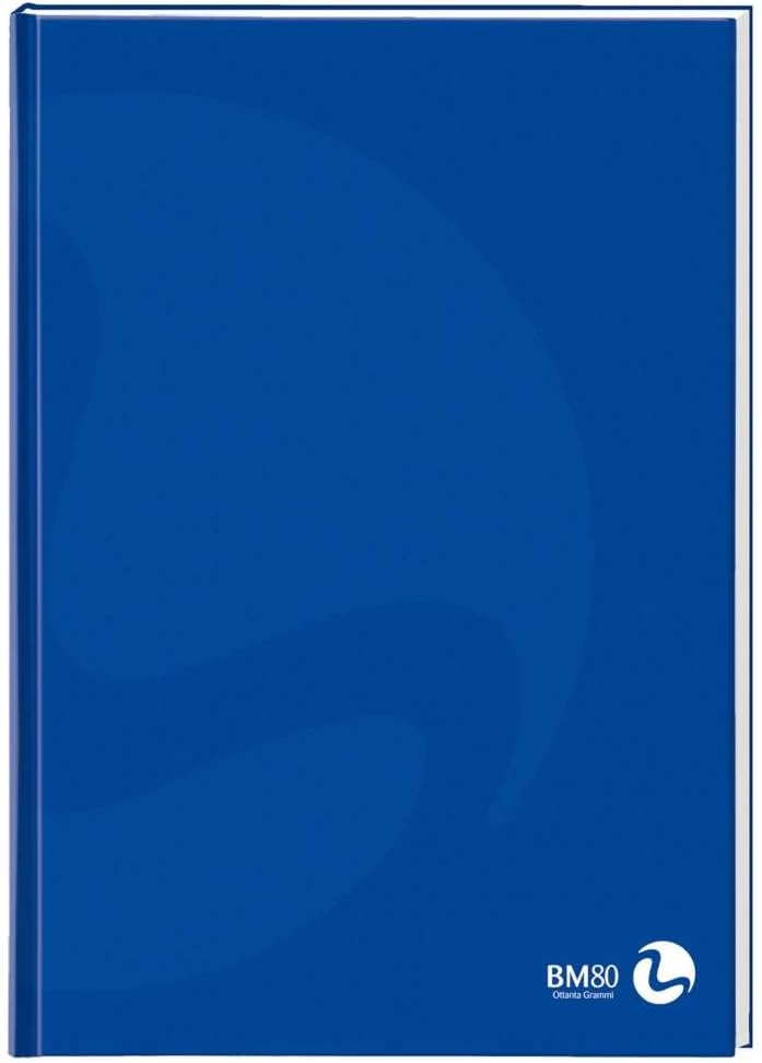 BM 0105366 - QUADERNO Cartonato A5 80gr 96fg+1 1rigo Color 80