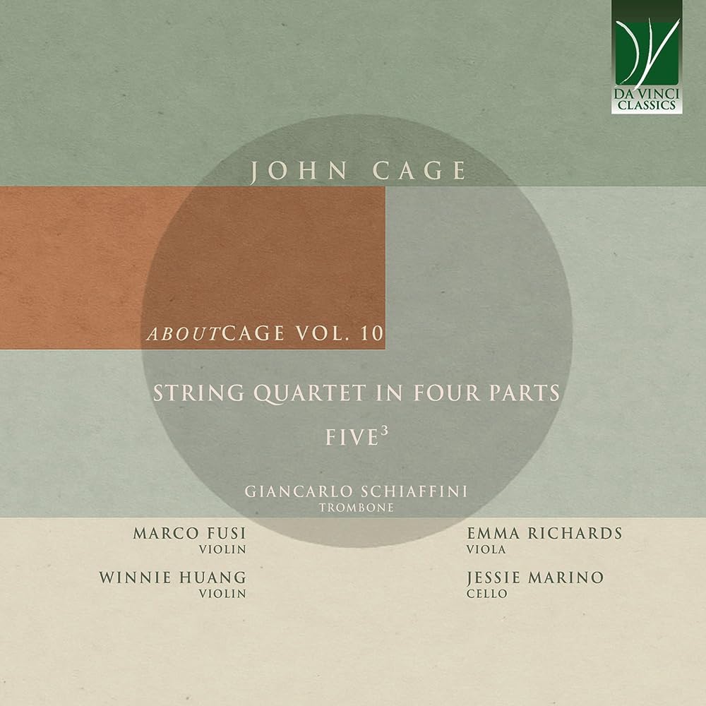 String Quartet in Four Parts/Five3 (About Cage Vol.10