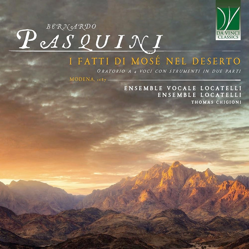 I Fatti di Mosè Nel Deserto (Oratorio
