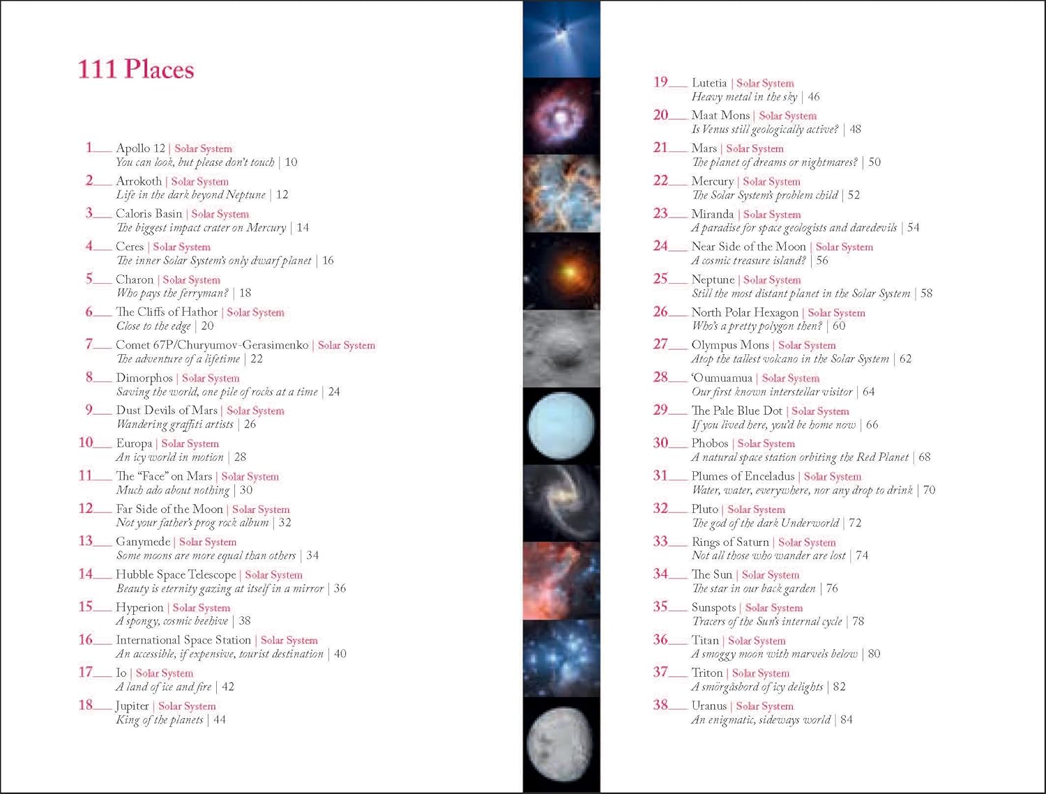 111 Places in Space That You Must Not Miss