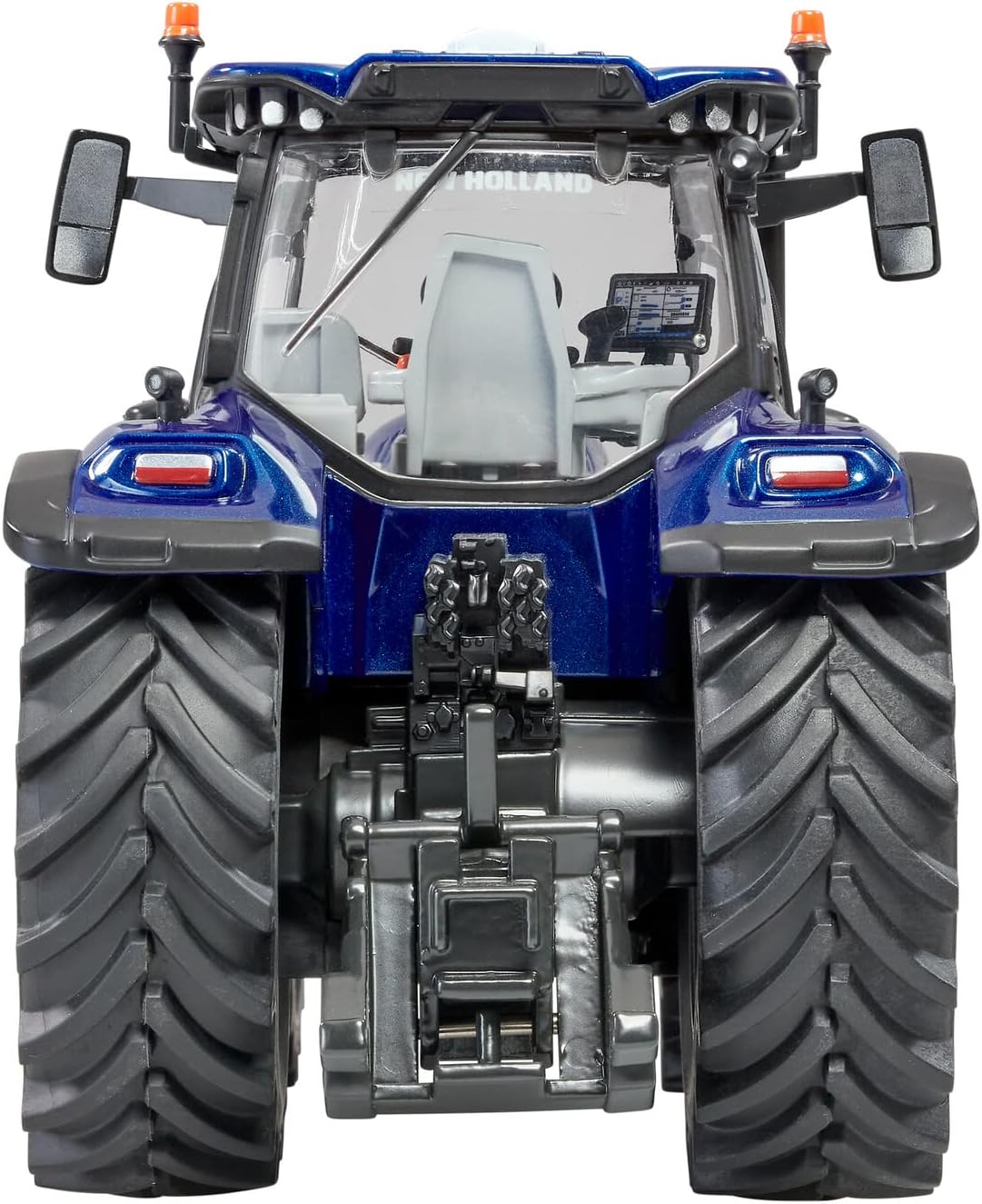 New Holland T7.300 Blue Power Tractor Replica, New Holland Tractor Replica Compatible with 1:32 Scale Farm Animals and Toys, Suitable for Collectors & Children from 3 Years