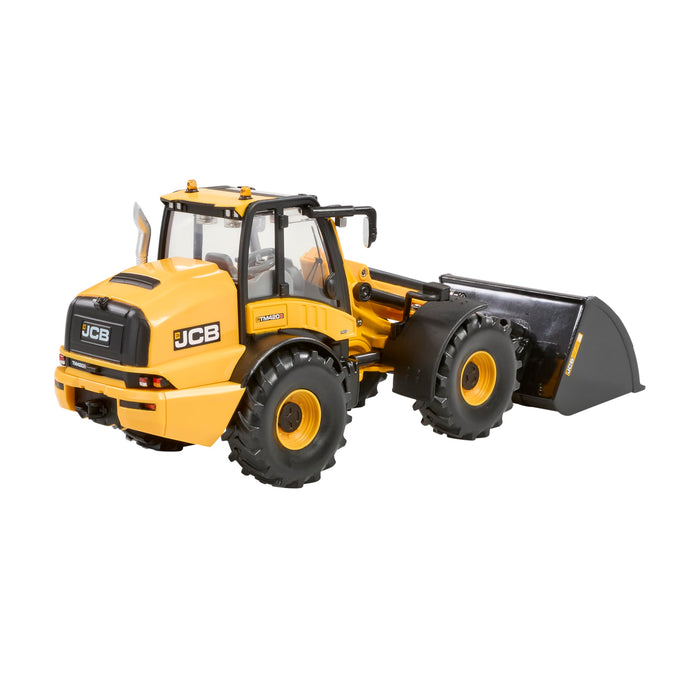 Britains JCB TM420S - Cargador telescópico con Ruedas (réplica a Escala 1:32) - Vehículo de Juguete Tractor de Metal Moldeado y plástico - JCB para niños de 3 años y más