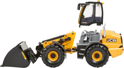 Britains JCB TM420S - Cargador telescópico con Ruedas (réplica a Escala 1:32) - Vehículo de Juguete Tractor de Metal Moldeado y plástico - JCB para niños de 3 años y más