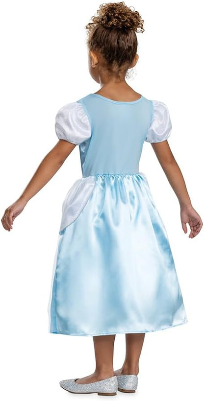 Disguise - Cinderella Classic/Kinderkostüm Mädchen/Verkleidung Disney Prinzessin/hellblau 158319 size XS bis