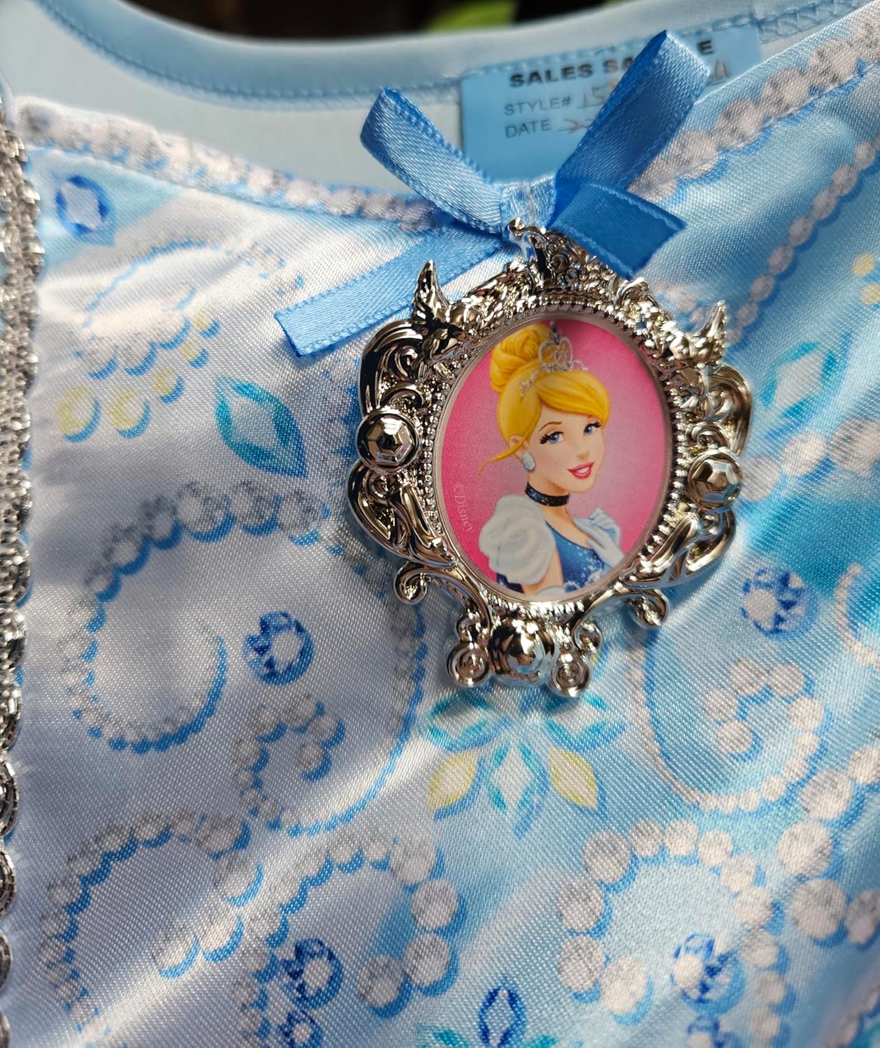 Disguise - Cinderella Classic/Kinderkostüm Mädchen/Verkleidung Disney Prinzessin/hellblau 158319 size XS bis