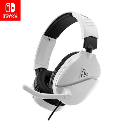 Turtle Beach Recon 70 Wired Gaming Headset Officially Licensed for Nintendo Switch and Nintendo Switch 2 – Flip-to-Mute Mic, 40mm Speakers, Adjustable, Lightweight Design