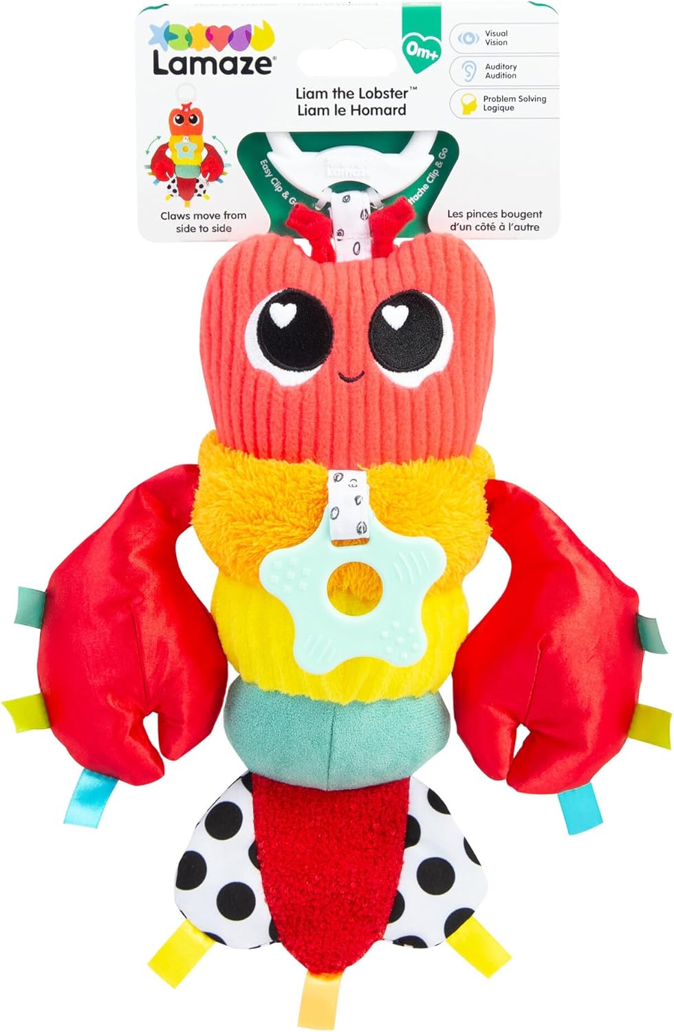 ** Lamaze Liam The Lobster Clip & Go