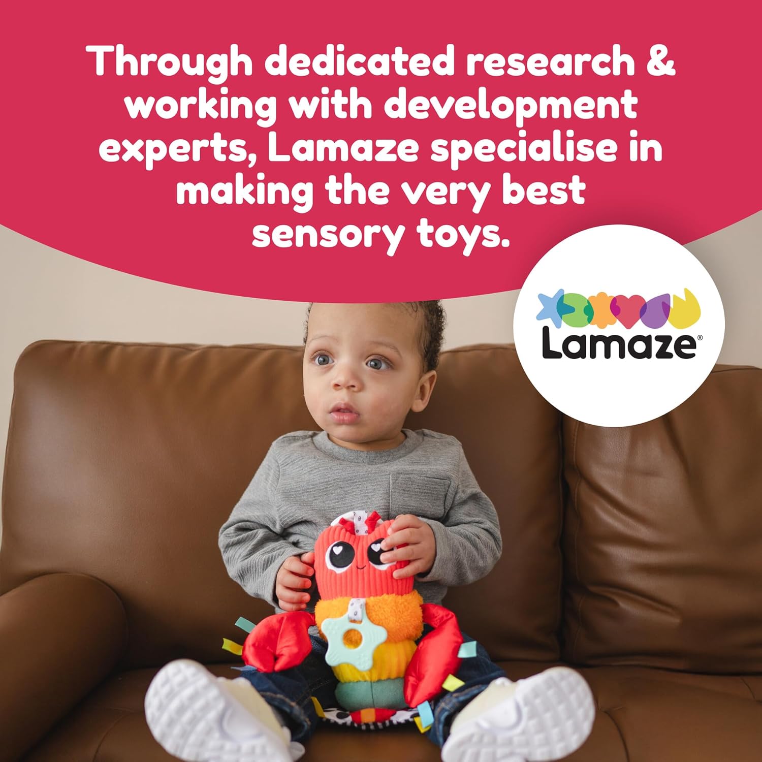 ** Lamaze Liam The Lobster Clip & Go