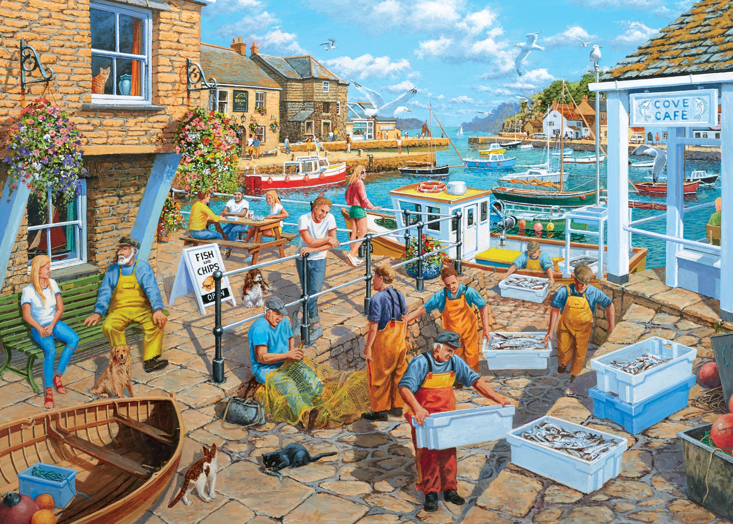 Ravensburger A Fisherman's Life 1000 Piece Jigsaw Puzzles for Adults and Kids Age 12 Years Up