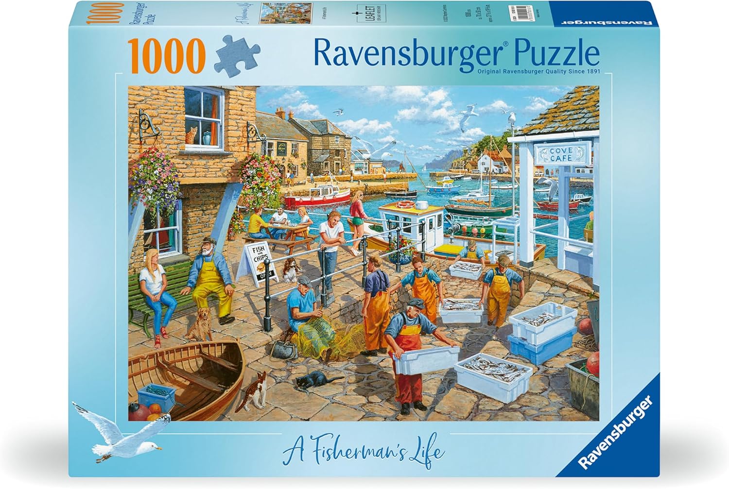 Ravensburger A Fisherman's Life 1000 Piece Jigsaw Puzzles for Adults and Kids Age 12 Years Up