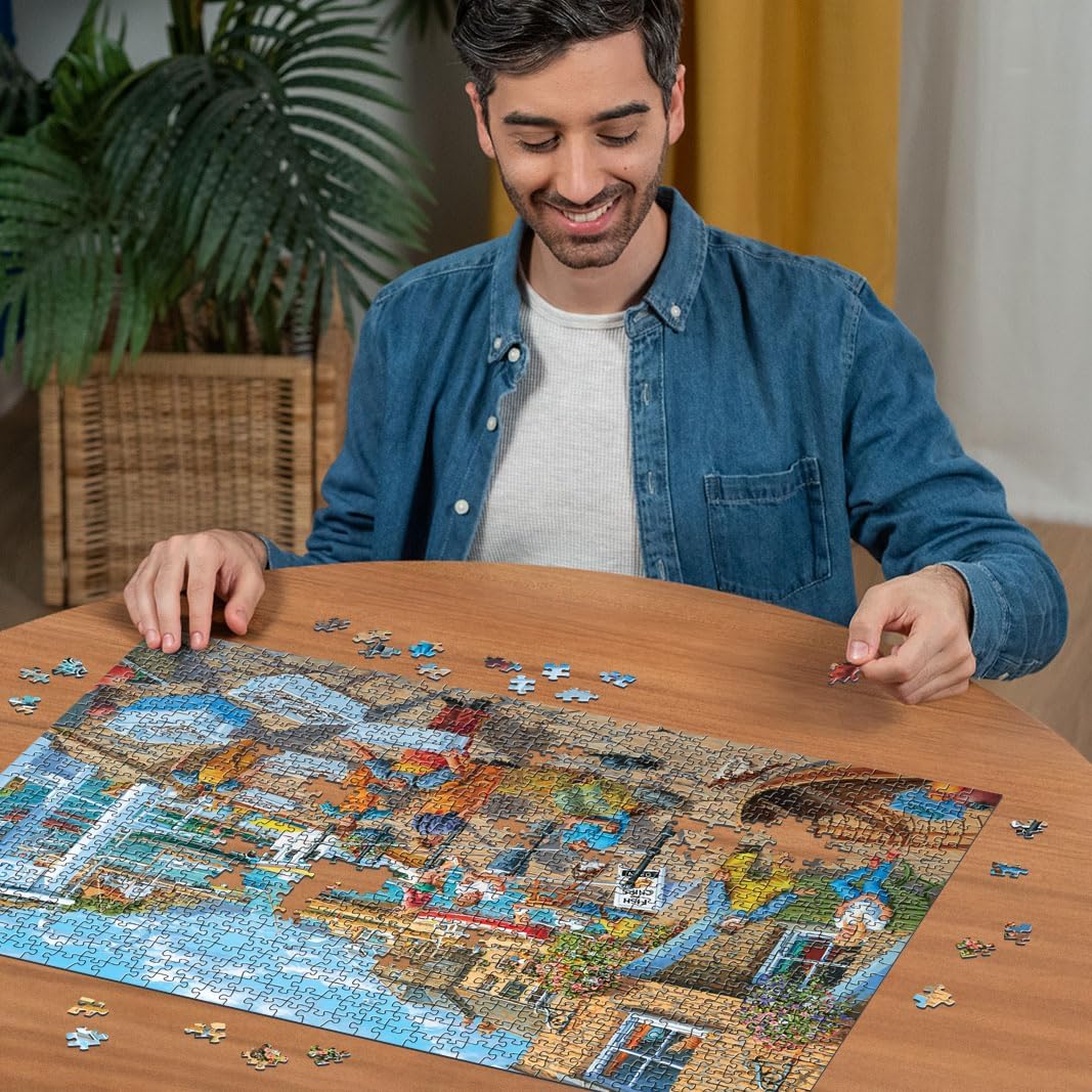 Ravensburger A Fisherman's Life 1000 Piece Jigsaw Puzzles for Adults and Kids Age 12 Years Up