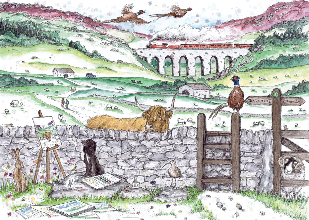 Ravensburger Yorkshire Dales 1000 Piece Jigsaw Puzzles for Adults and Kids Age 12 Years Up