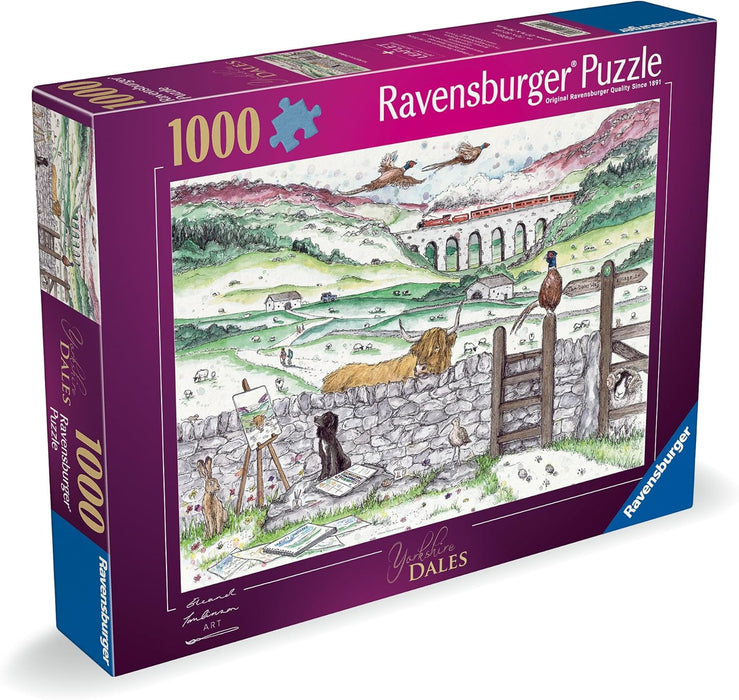 Ravensburger Yorkshire Dales 1000 Piece Jigsaw Puzzles for Adults and Kids Age 12 Years Up