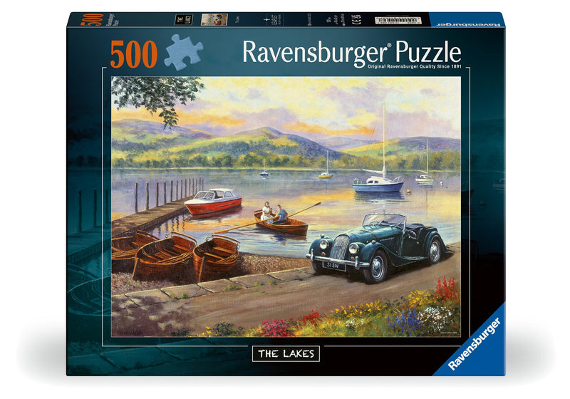Ravensburger Stop at the Lakes 500 piece Jigsaw Puzzle for Adults and Kids Age 10 and Up