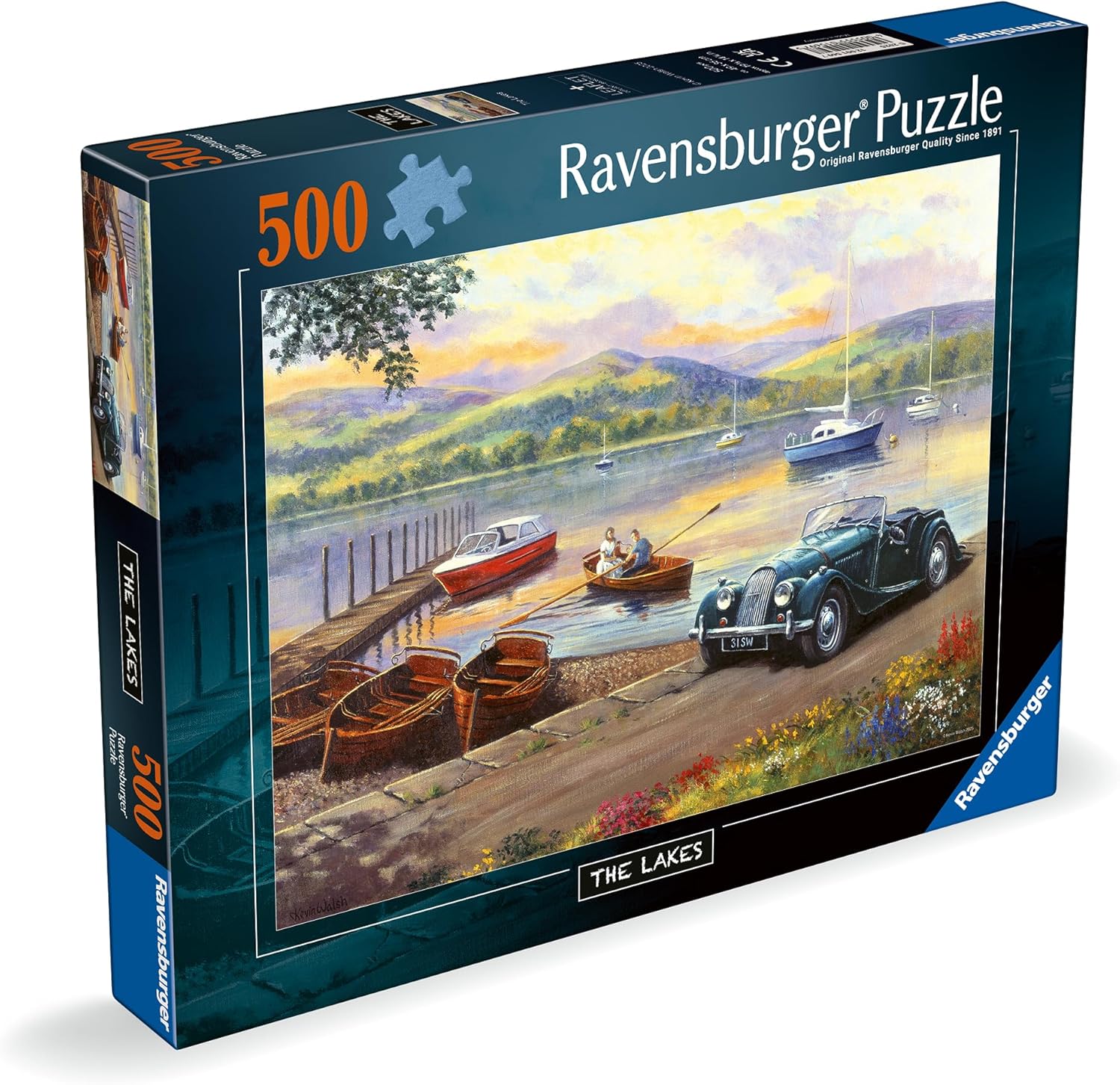 Ravensburger Stop at the Lakes 500 piece Jigsaw Puzzle for Adults and Kids Age 10 and Up