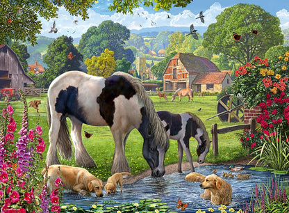 Ravensburger Hadlow Ponies 500 piece Jigsaw Puzzle for Adults and Kids Age 10 and Up