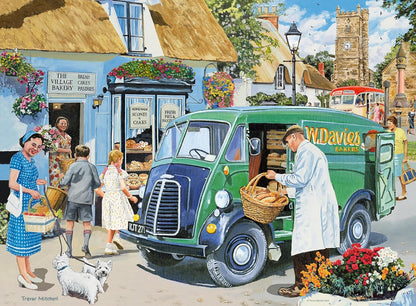 Ravensburger Happy Days No 9, Village Life 4x 500 piece Jigsaw Puzzle for Adults and Kids Age 10 and Up
