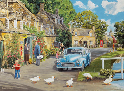 Ravensburger Happy Days No 9, Village Life 4x 500 piece Jigsaw Puzzle for Adults and Kids Age 10 and Up
