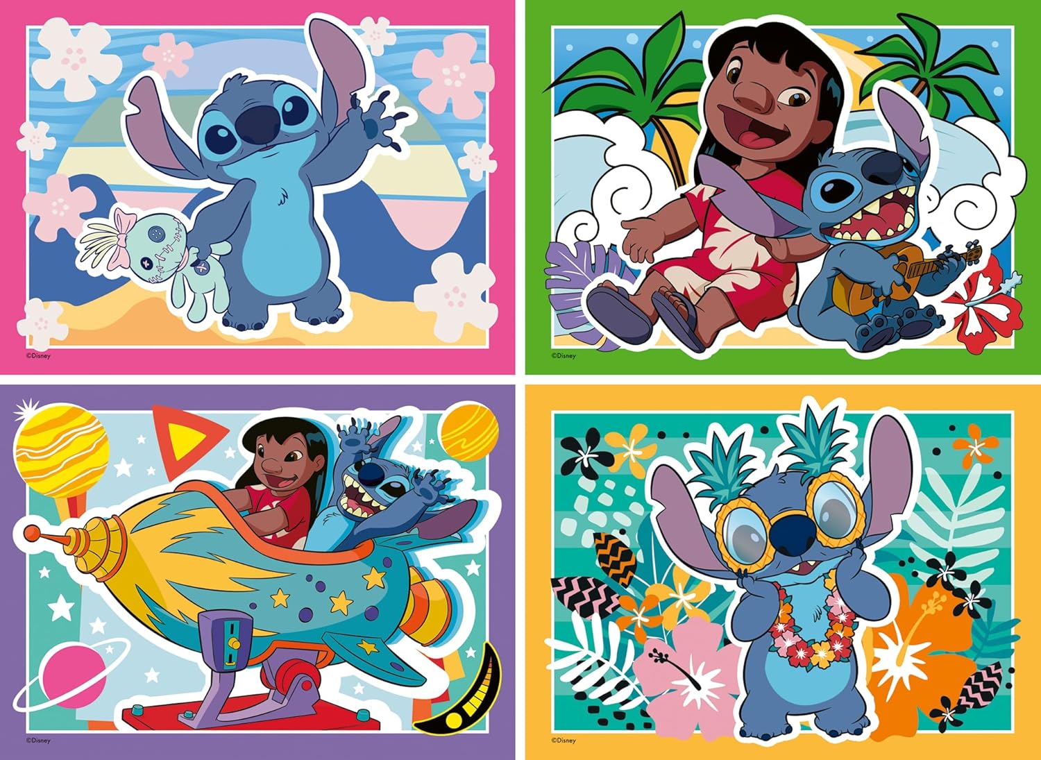 Ravensburger Speedy Puzzle Stitch 4x 35 piece Jigsaw Puzzles for Kids Age 6 Years Up Gifts for Kids