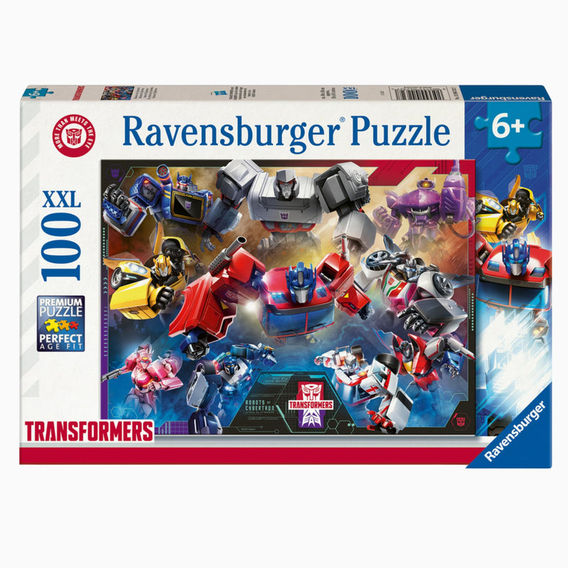 Ravensburger Transformers XXL 100 piece Jigsaw Puzzle for Adults and Kids Age 6 Years Up | Transformers XXL puzzel, 100 stukjes, educatief spel en plezier, ideaal als origineel cadeau voor kinderen va