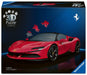 Ravensburger Iconics Ferrari Stradale, 108 piece 3D Jigsaw Puzzle for Adults and Kids Age 8+ Years Up