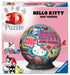 Ravensburger Hello Kitty, 72 piece 3D Jigsaw Puzzle for Adults and Kids Age 6 Years Up - No Glue Required