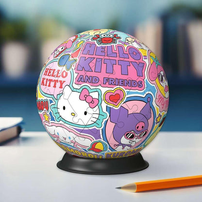 Ravensburger Hello Kitty, 72 piece 3D Jigsaw Puzzle for Adults and Kids Age 6 Years Up - No Glue Required