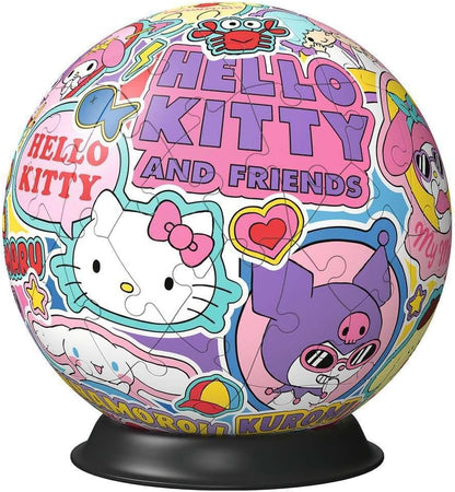 Ravensburger Hello Kitty, 72 piece 3D Jigsaw Puzzle for Adults and Kids Age 6 Years Up - No Glue Required
