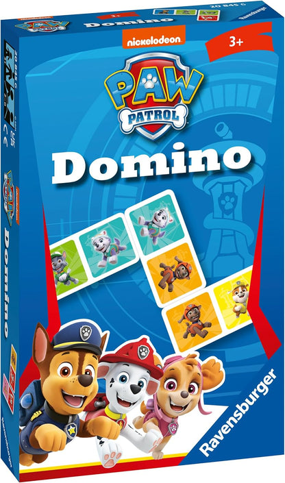 Ravensburger Paw Patrol Dominoes Game for Kids Age 3 Years Up, 2 to 4 Players
