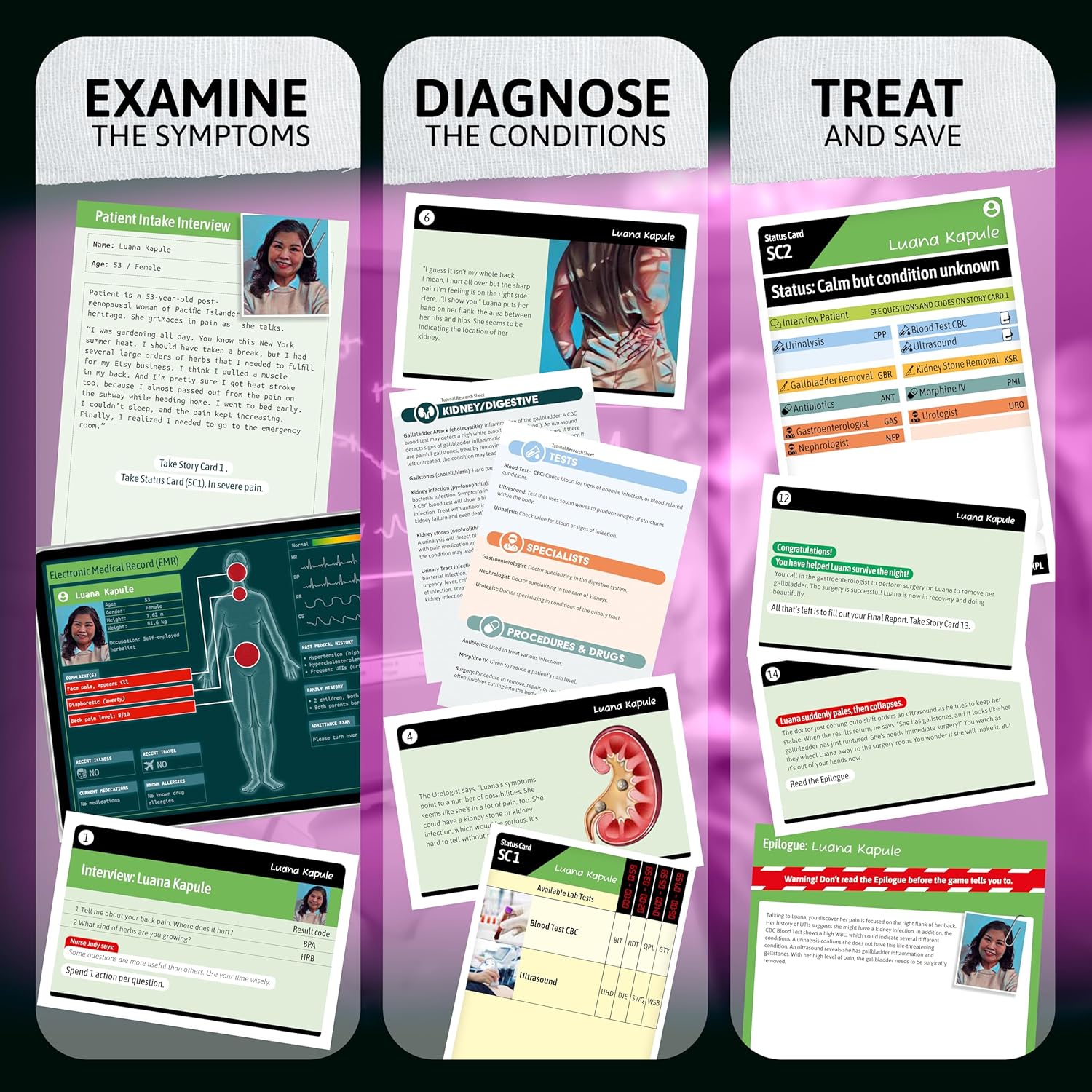 ** Medical Mysteries Miami Game