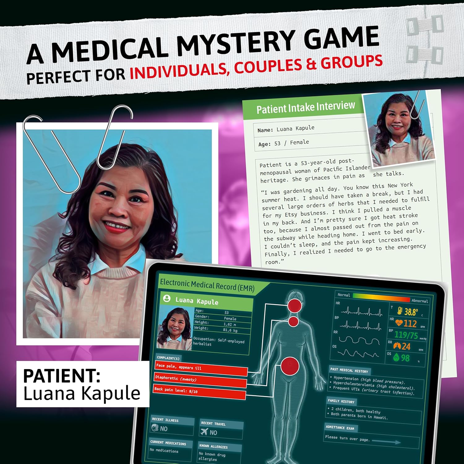 ** Medical Mysteries Miami Game
