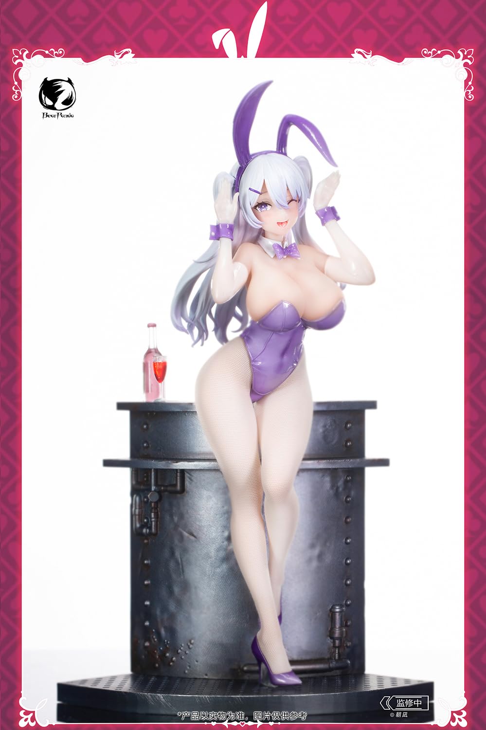 Figurine originale en PVC 1/6 lapin fille : Xiya illustration par Asanagi 28 cm