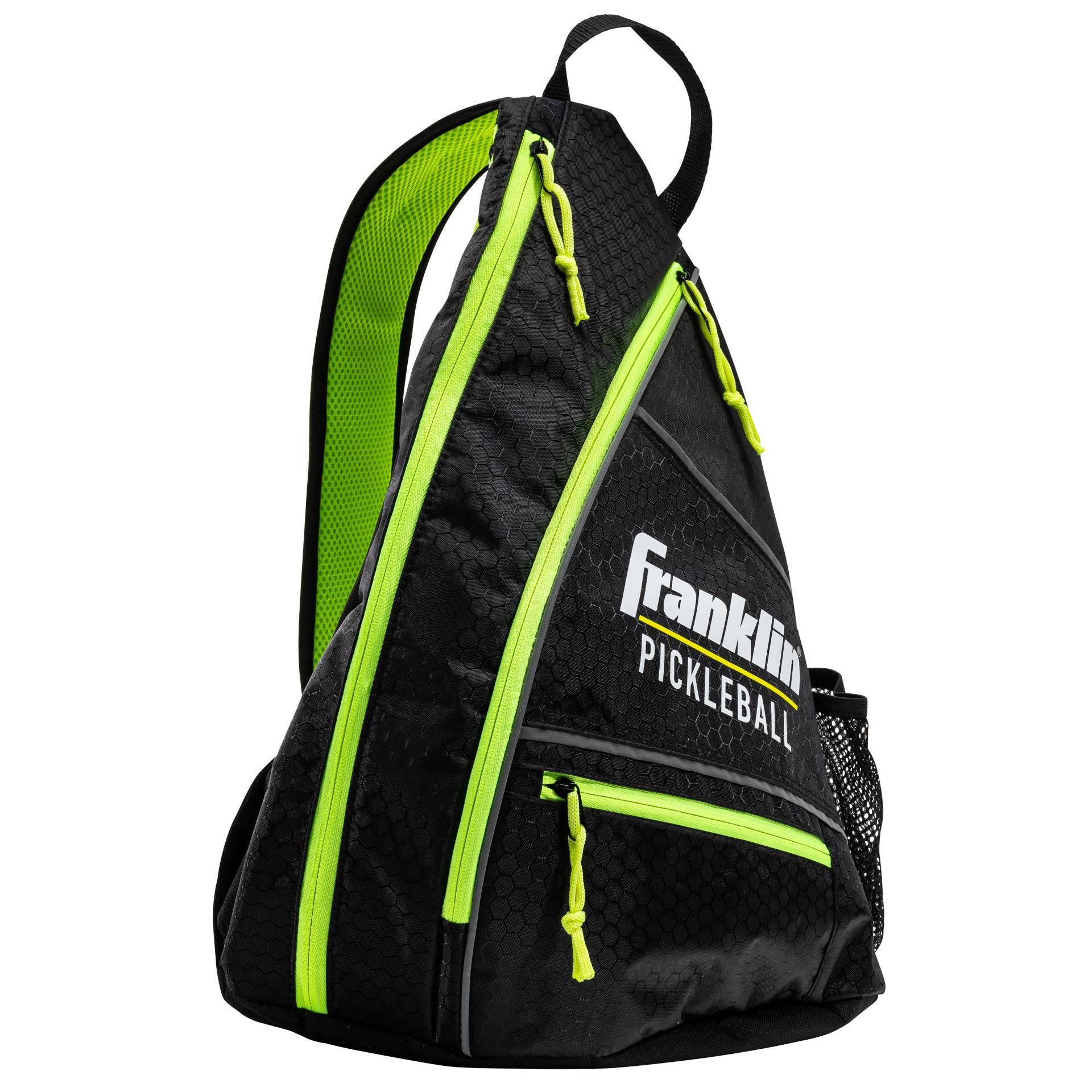 Franklin Pickleball Sling Bag (Black/Optic)