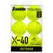 Franklin Outdoor X-40 Pickleball -Vellum Pack of 12 Optic Yellow Pack of 12 Optic Yellow