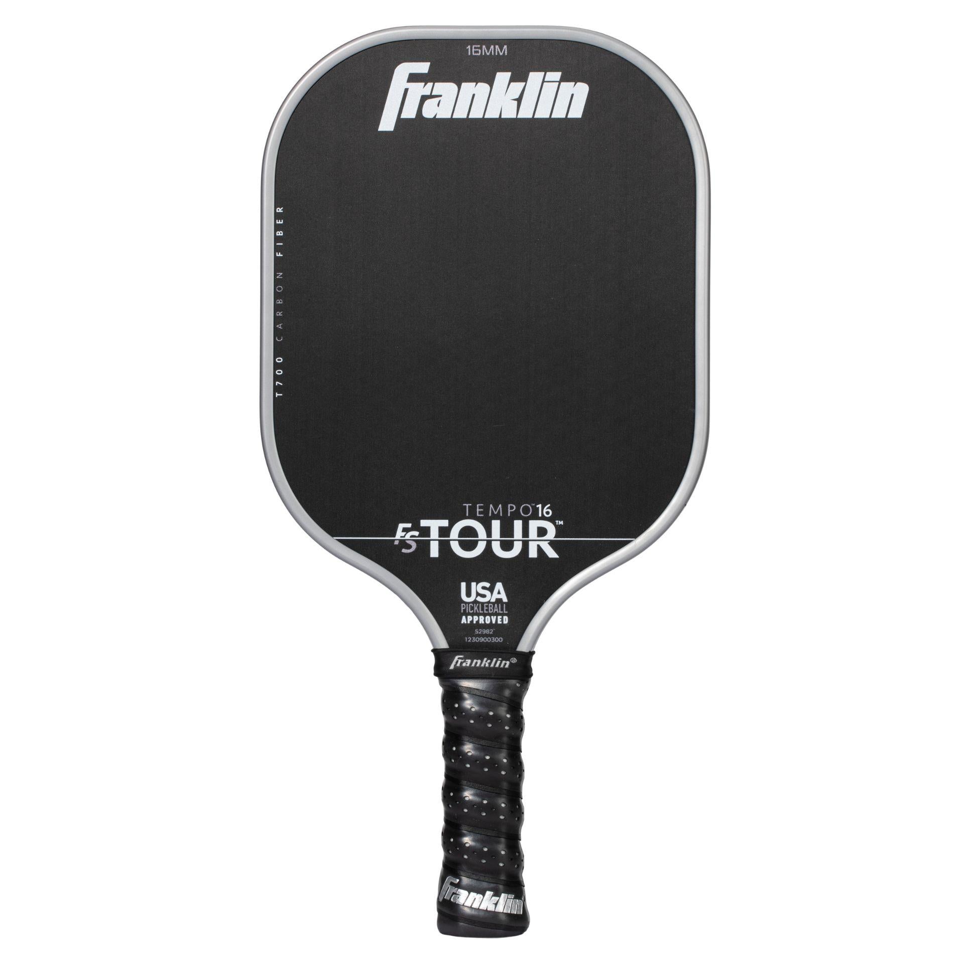 Franklin FS Tour Tempo Pickleball Paddle 16mm Grey 16mm Grey