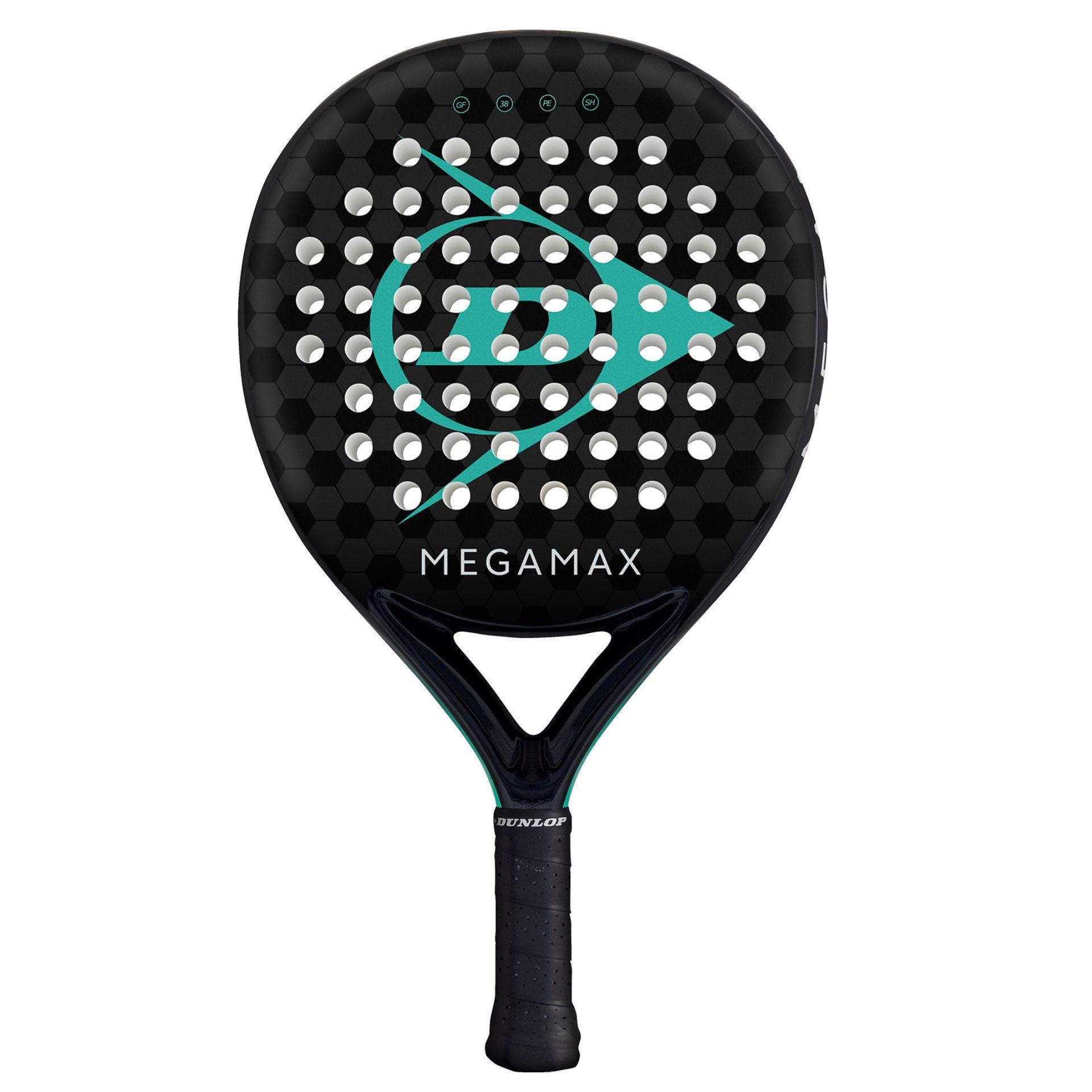 Dunlop Megamax Padel Racket (Black/Green)